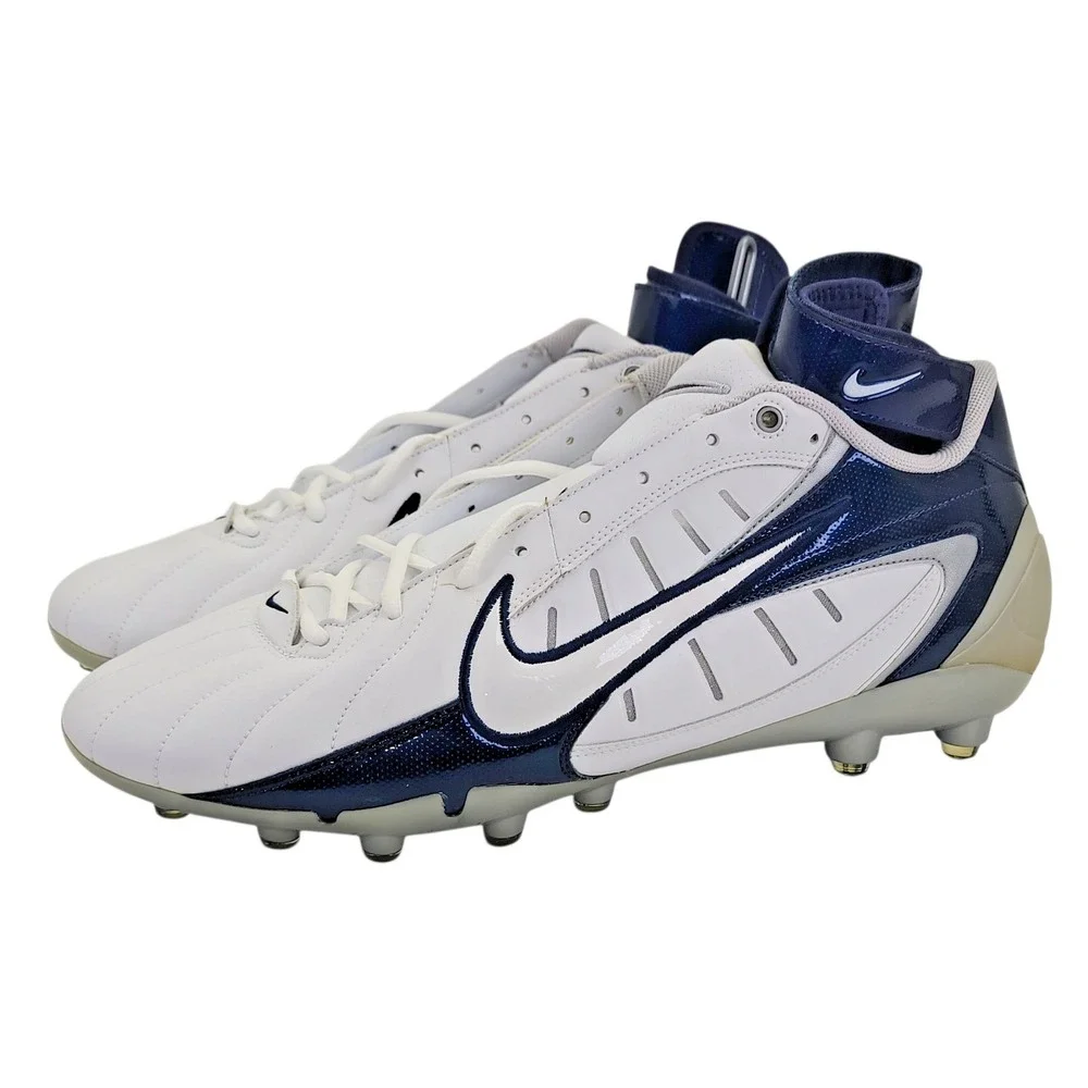 Nike Air Zoom Super Bad FT‎ Men's Blue/White Football Cleats Size 16 NOS W/Box